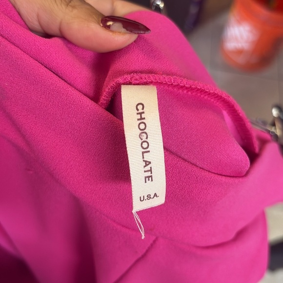 Women's Pink Pants - Picture 5 of 6